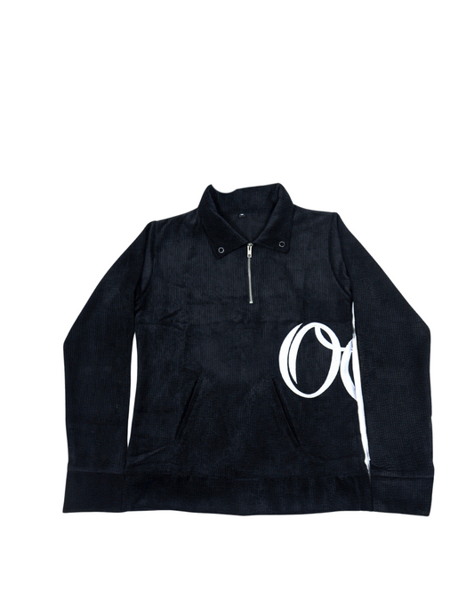 Women's Corduroy Quarter Zip Sweatshirt